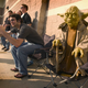 Illustration for article titled A Brief Visual History of People Waiting in Line for Star Wars